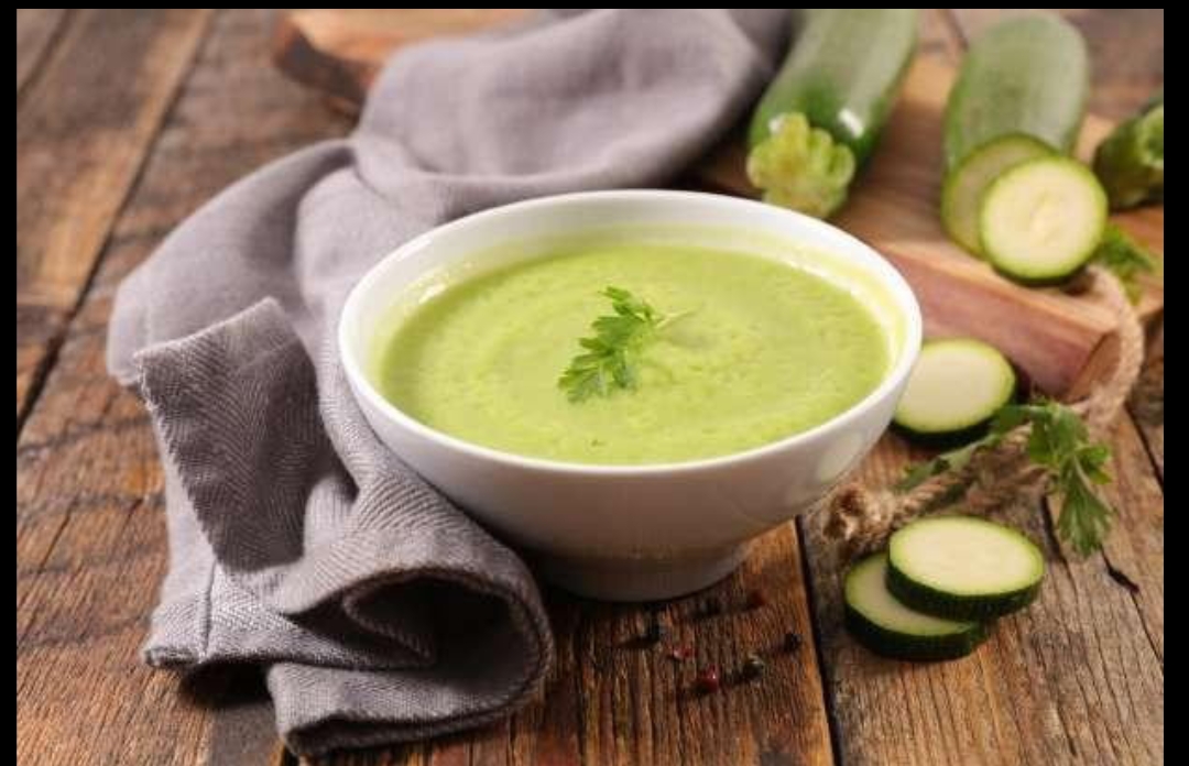 Zucchini & Sweet Potato Soup